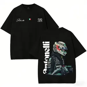 🏁[Graphic Tee][100% Cotton]Vintage Racing Graphic Tee for Men & Women – Motorsport Driver Style T-Shirt, Number 12 Retro Grand Prix Inspired Streetwear, Oversized Cotton Casual Top, Track Day Outfit, Athletic Wear, Trendy Racing Fan Gift
