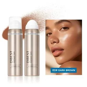 Black spray for face and body, no sun, self-blackening bronzed skin, gentle moisturizing skin care spray