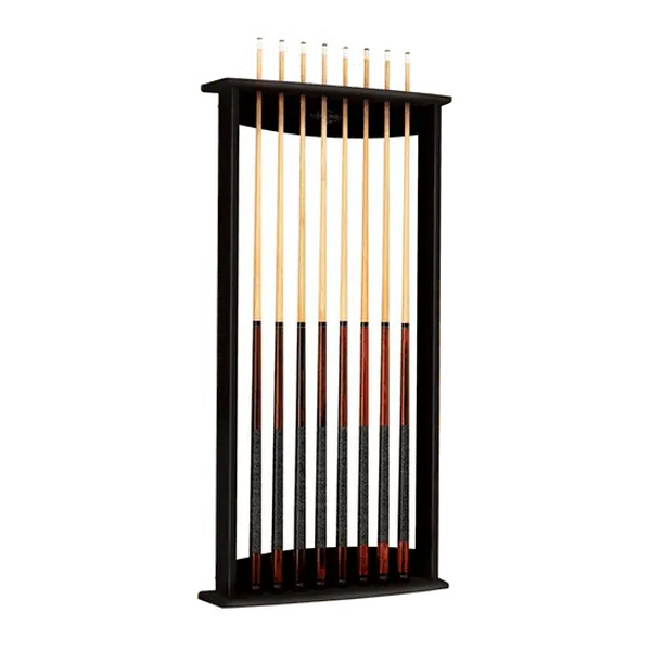 Brunswick Billiards Metro Wall Cue Rack Black Finish
