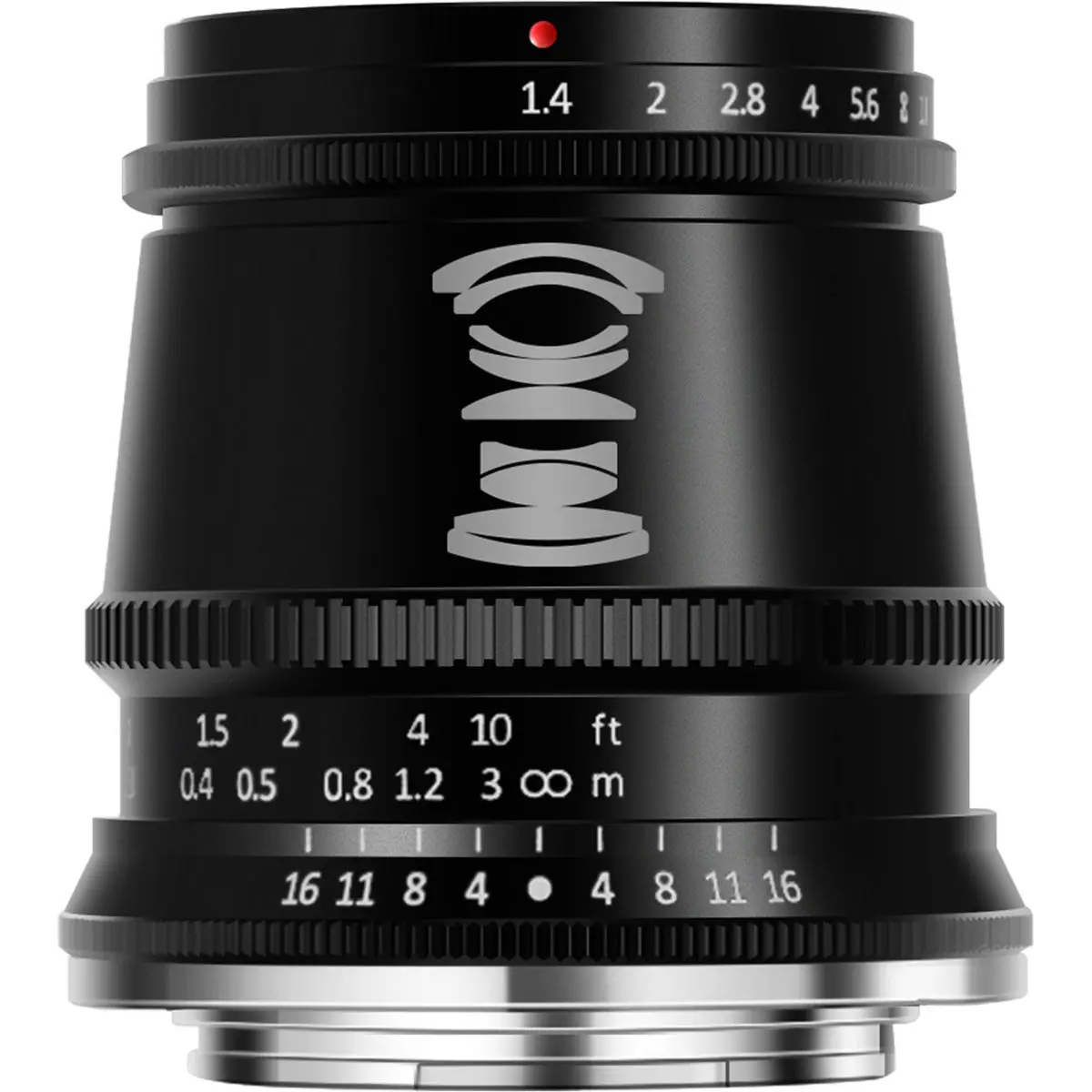 TTArtisan 17mm f/1.4 Fast Aperture Manual Focus Lens for Nikon Z, Black