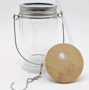 11 oz sublimation or vinyl glass spinning snow globe tumbler with fairy lights!