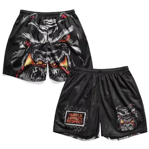 Black John Cena Retro Shorts – Wrestling Legend Graphic Athletic Shorts, Fan Streetwear Sportswear Bottoms, Retro Performance Summer Activewear