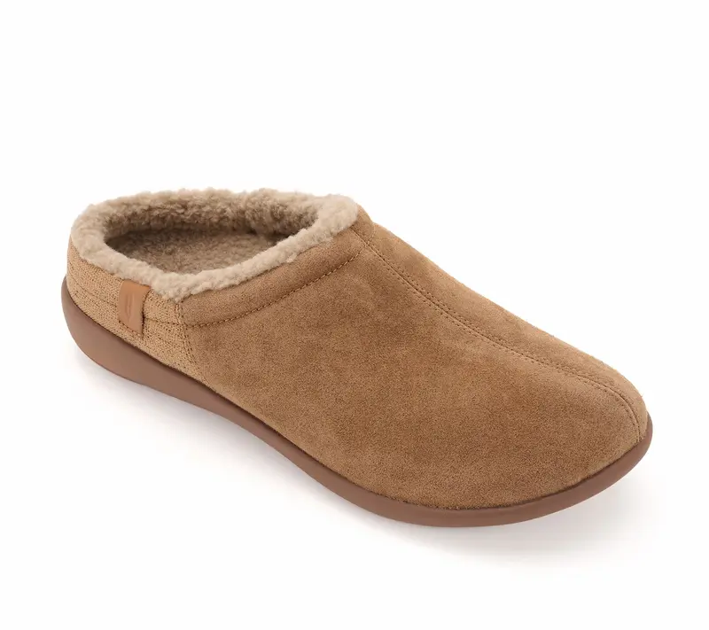 Brown men winter slippers - TikTok Shop display picture 1