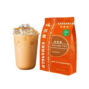 CHUANGLU Oolong Tea - 500g Luzhou Flavor Heavyfirecarbon Roasting Aroma Returning to Sweetness Milk Tea Lemon Tea Bulk Pack