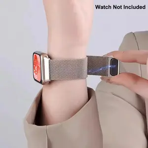 Stainless Steel Watch Band, Smart Watch Replacement Band, Smartwatch Strap, Wearable Accessories Compatible with Huawei Watch Fit 3