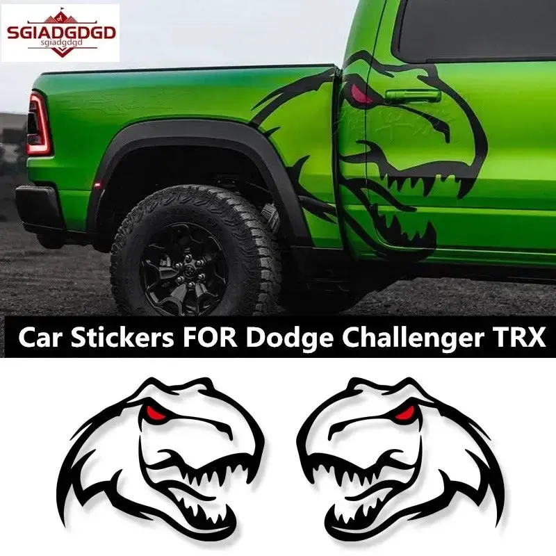 21+ Dodge  Rebel TRX Durando 4x4 Trunk modification sports Decals Cover Auto Tuning Accessories Car Body Side Vinyl Stickers
