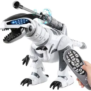 RC Robot Dinosaur Intelligent Interactive Smart Toy Electronic Remote Controller Robot Walking Dancing Singing with Fight Mode Toys for Kids Boys Girls Age 5 6 7 8 9 10 and Up Year Old
