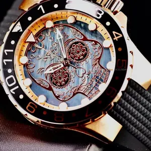 Brand New Men’s Invicta Watch - Skull Design - 100% Original Invicta