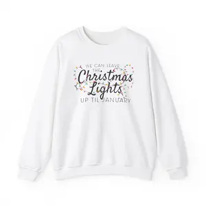 Christmas Lights Sweatshirt