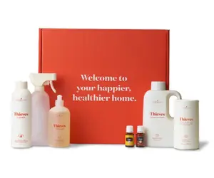 Thieves Happy & Healthy Home Shift Kit, All-Purpose Household Home Care Cleaner Supplies