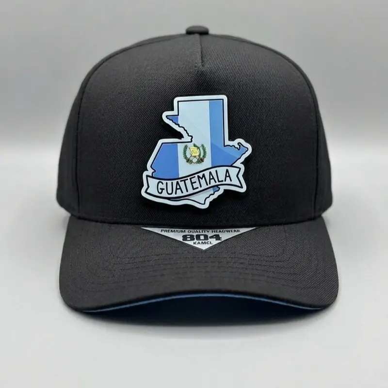 Guatemala Plate Snapback Hat - Adjustable