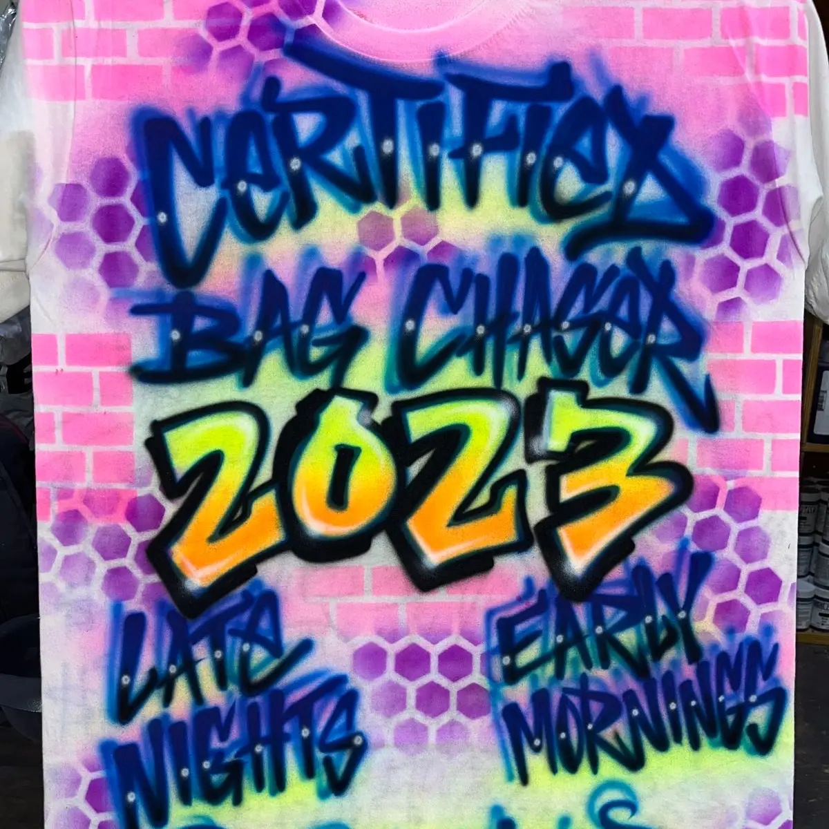 Custom Airbrush Shirt Cotton