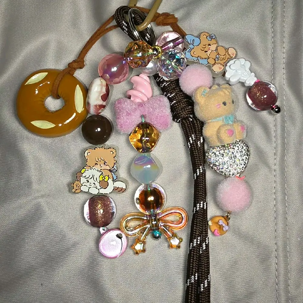 Brown bear charm