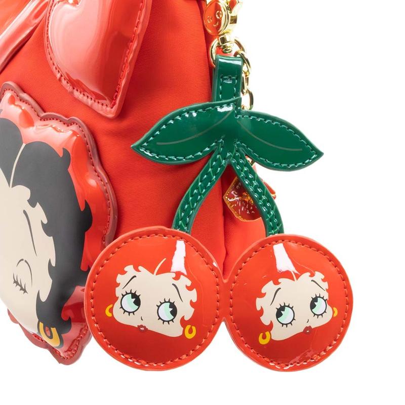 Whatever Makes You Happy Betty Boop Mystery Bag Icons Padded Vinyl Bag Charms