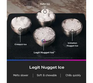 GE Profile Opal 2.0 Nugget Ice Maker w XL Side Tank & Filters