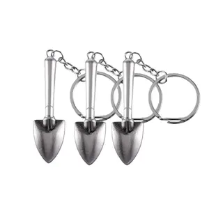 3pcs Novelty Mini Shovel Keychain | Cool Unique Key Ring  Ditch boring keychains—rock this fun shovel-shaped accessory!