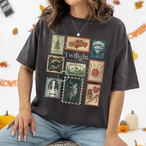 Twilight Inspired City Of Forks Shirt,Hoa Hoa Hoa Season Shirt,Forks Washington Tee,Book Lover Gift,Twilight Book Lover Gift