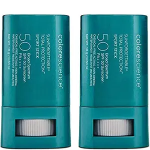 Colorescience Sunforgettable Total Protection Sport Stick SPF 50  2x0.63ozTwinPack 2x0.63ozTwinPack 2x0.63oz-TwinPack