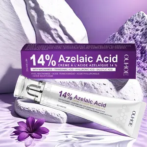 14% Azelaic Acne Care, Niacinamide Soothing Hydrating Moisturizing Cream, Hyaluronic Acid Natural Ingredients, Gentle Facial Moisture Care, Tightening and Moisturizing Skin, Acne Treatment Cream