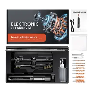Electric shooting cleaning tool suitable for all calibers, equipped with a copper brush tool kit, ideal for veterans and shooting enthusiasts Camera Lens Camera Cleaner