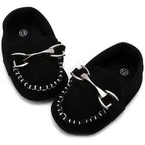L-A6   Baby Loafers for Girls and Boys: Classic Prewalker & Crib Dress Shoes