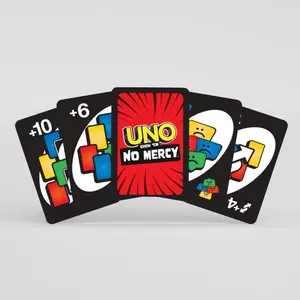UNO No Mercy Party Edition – 210 Cards, Extreme +100 Rules, Must-Have Game for Friends & Family