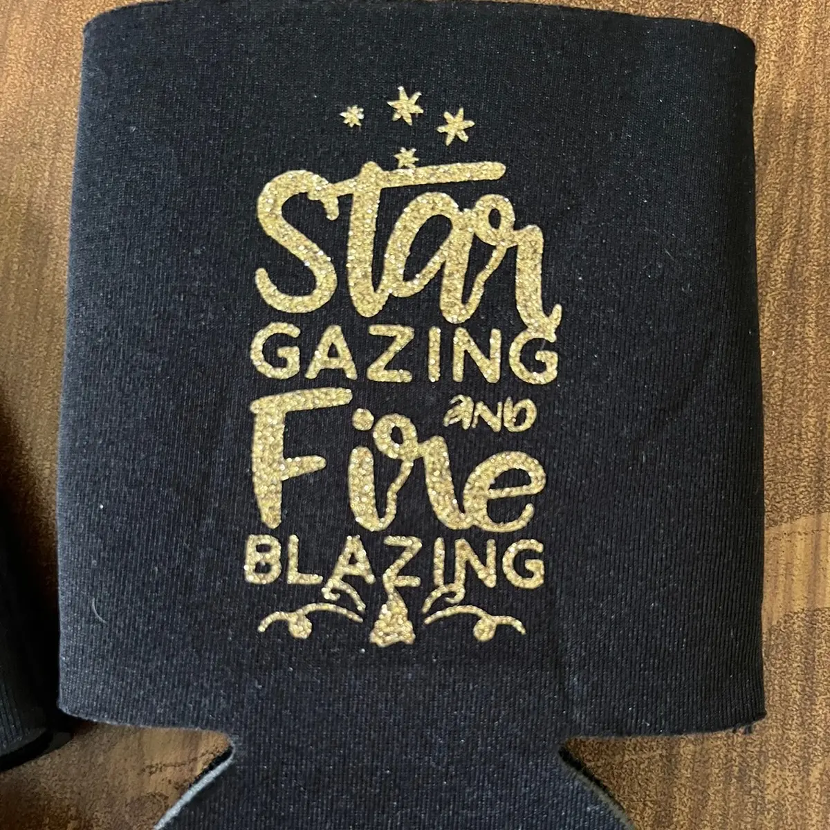 Star gaze foam koozie 12oz can