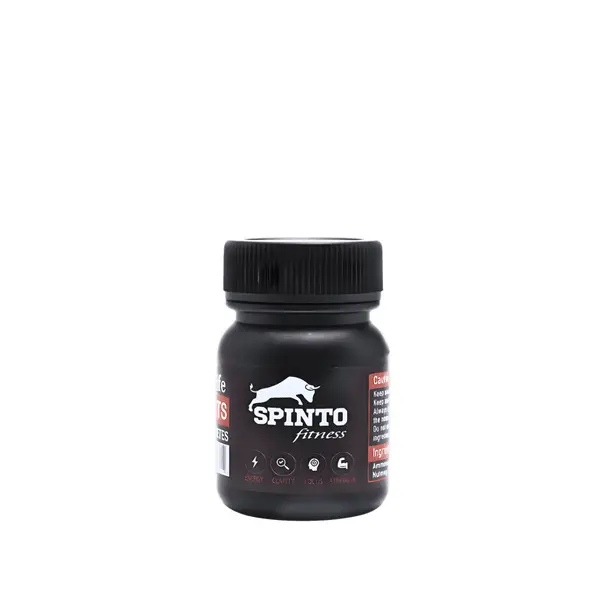 SPINTO FITNESS Original 2-Ingredient Smelling Salts Powder - Fitness Endurance Supplement, Training Supplement, Pre-Workout Booster for Athletes, Supports Feel Good Energy, Focus, Strength & Edible Dietary Needs