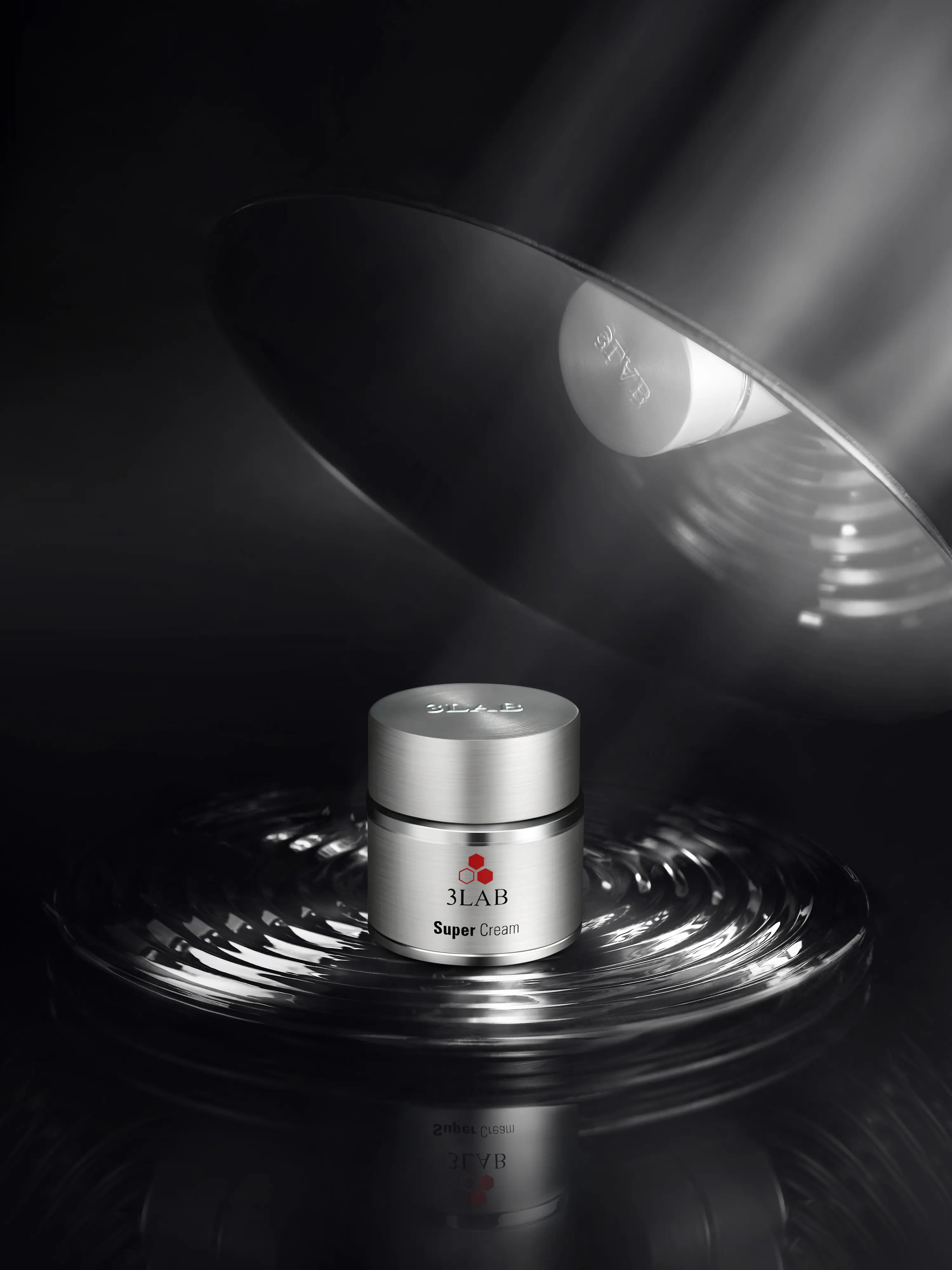 3LAB Super Cream 1.7oz (50ml) - Luxury Skincare Gel Cream with Intense Hydration & Anti-Aging Properties, Made in the US by 3LAB INC.