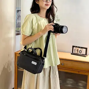 Digital DSLR Camera Bag, Travel Photography Camera Crossbody Bag, New Large Capacity Portable Storage Bag, DSLR/Mirrorless/Mirrorless Camera Storage, Lens And Accessory Storage, Large Capacity Storage Camera Bag