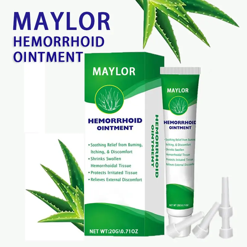 Herbal Hemorrhoid Relief Cream, Rapidly alleviates pain, swelling, itching, burning sensations caused by hemorrhoids