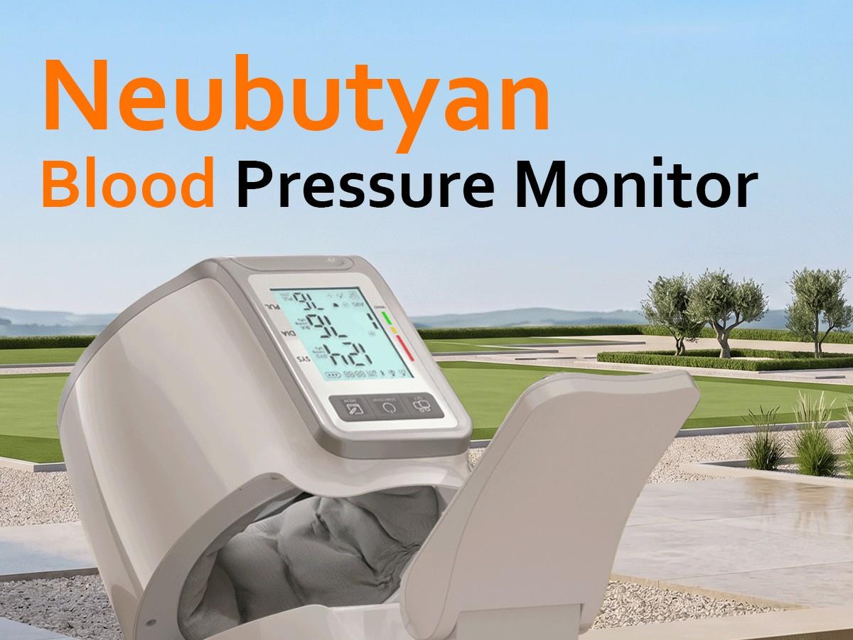 Upper Arm Blood Pressure Monitor for Home Use, Large Backlit LCD, Automatic Cuff Expands to 7.1"-16.5", One-Touch Barrel-Type Blood Pressure Monitors, Dual User 99x2 Memory, Pearl