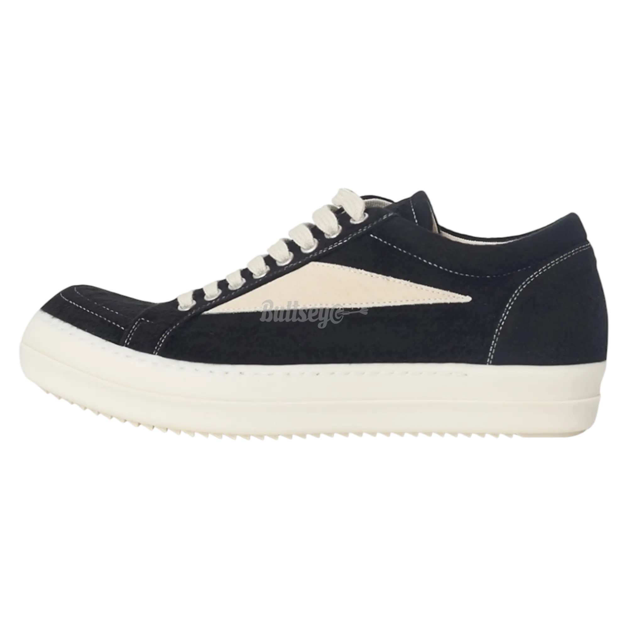 Rick Owens DRKSHDW Vintage Fleece Black/Milk Sneakers