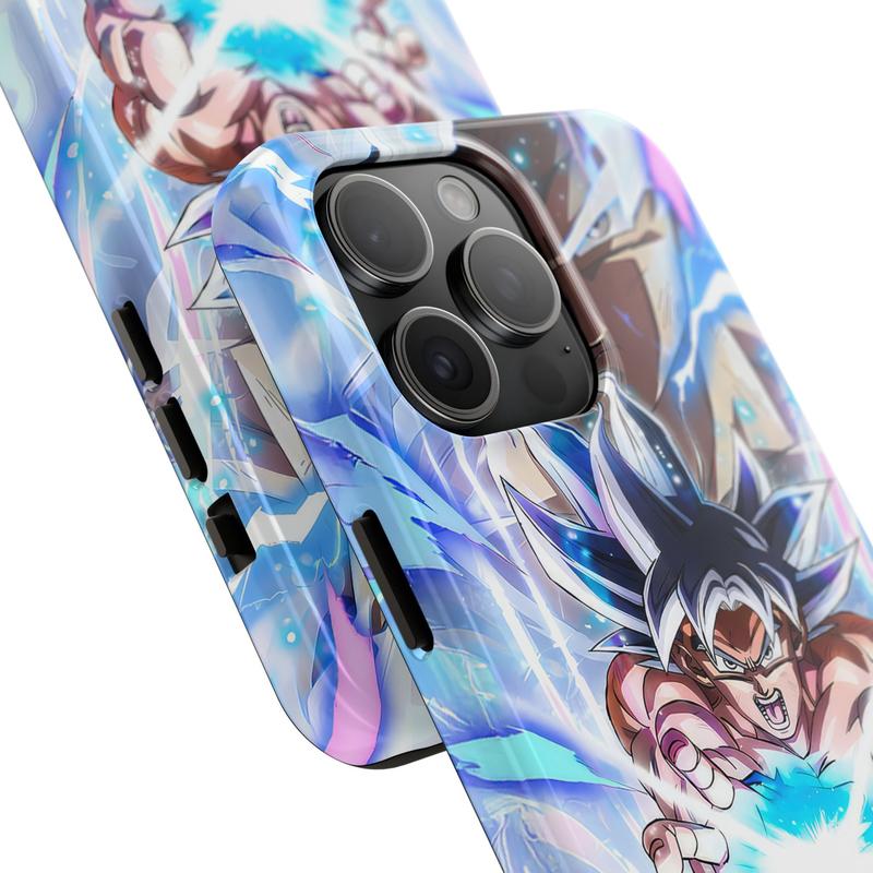 Anime Collage Super Saiyan Phone Case Compatible with iPhone 7, 8, X, 11, 12, 13, 14, 15, 16 17 & Samsung Galaxy S21, S22, S23 & S24 S25 series