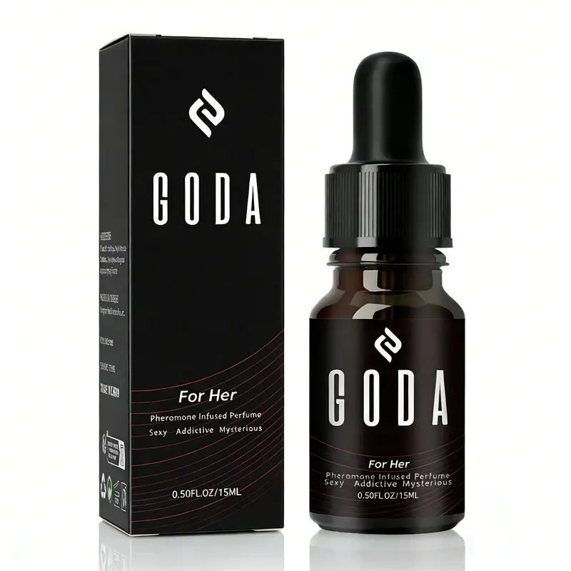 Goda For Her Pheromone Perfume For Women | Long Lasting Fragrance | Jasmine & Rose Scent | 15ml / 0.5 fl. oz