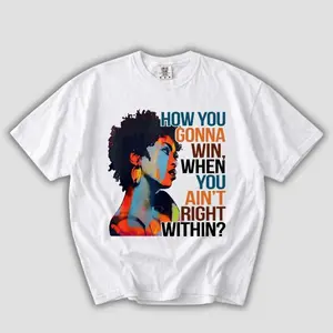 [Comfort Colors] Lauryn Hill Doo Wop Lyrics Tee, How You Gonna Win When You Ain't Right Within T-Shirt, Hip Hop Graphic Shirt, Gift For R&B Music Fans, Retro Neo Soul Music Tee, MADE IN USA