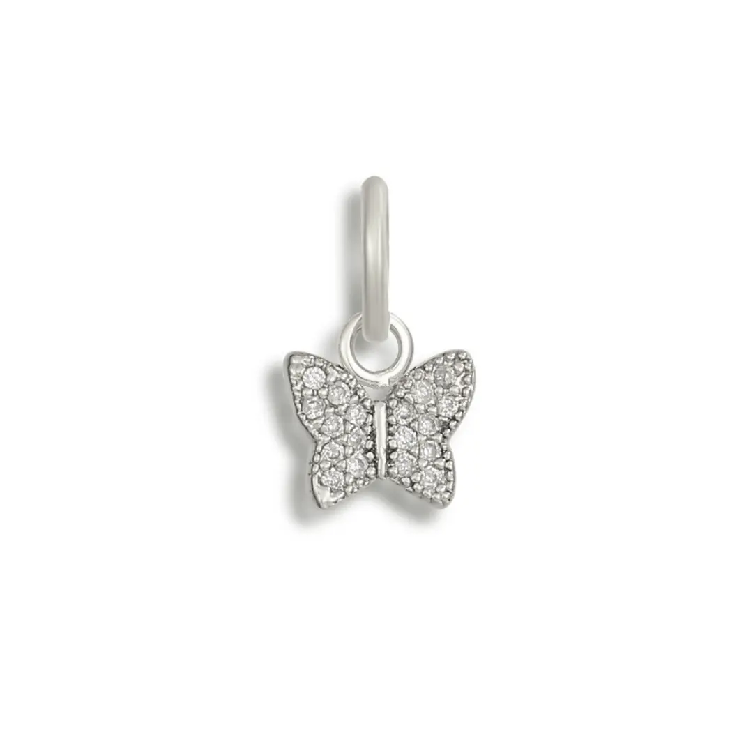 Silver, Monarch Charm