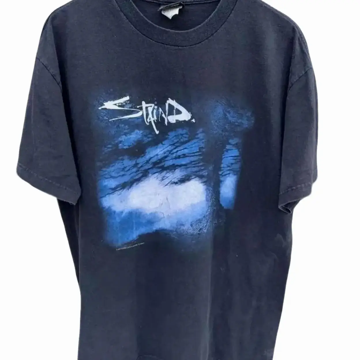 Staind Band Black Short Sleeve Cotton T-shirt Unisex, Top, Womenswear, Gift For Her