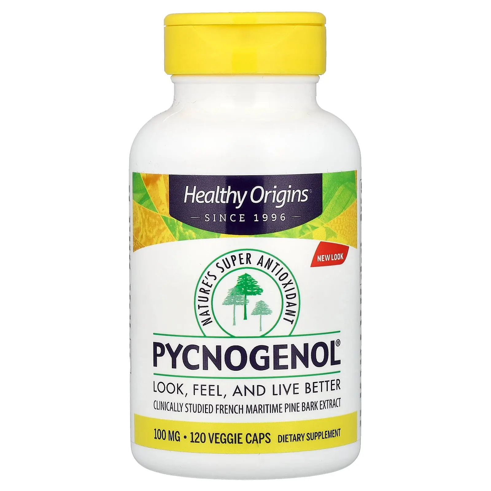 Healthy Origins Pycnogenol®, 100 mg, 120 Veggie Caps