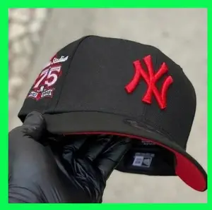 New Era New York Yankees 9FORTY A-Frame Snapback Hat – White Crown Red Brim – Adjustable MLB Baseball Cap – Streetwear Unisex Summer Edition