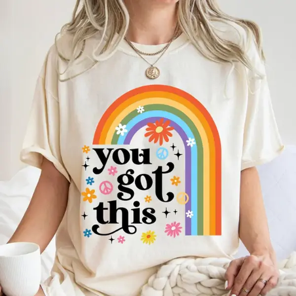 Comfort Colors Teacher Test Day Shirt, You Got This Teacher School Testing T-Shirt, Pop Rock, Hip Hop Hippie Aesthetic Teacher Test Tee, Homeschool Mom