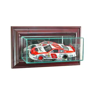 Perfect Cases  Wall Mounted 1-24th Nascar Display Case- Cherry