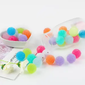 Random Color Resin Beads, 20pcs/set Round Acrylic Bead, Acrylic Beads Mix, DIY Jewelry Making Supplies for Bracelet Necklace Earrings Pendant