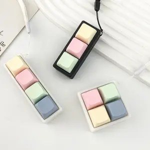 Keyboard Keycap Design Keychain, Creative Keyboard Keycap Keychain, Unique Backpack and Phone Accessory, Car Interior Decoration Accessories, Stress Relief Fidgeting