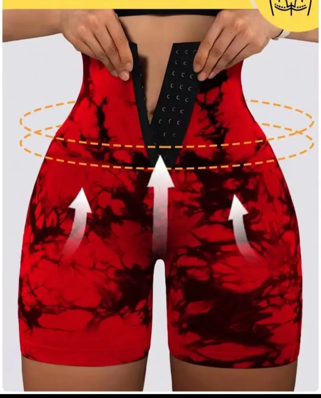 “High-Elastic Training Pants – Perfect for Sports & Fitness! Comfortable, Stretchable, and Breathable Tie-Dye Yoga Shorts with a Secure Waistband. Ideal for Workouts & Active Wear.” athletic gym butt lifting Summer Outdoor Bottoms