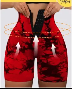 “High-Elastic Training Pants – Perfect for Sports & Fitness! Comfortable, Stretchable, and Breathable Tie-Dye Yoga Shorts with a Secure Waistband. Ideal for Workouts & Active Wear.” athletic gym butt lifting Summer Outdoor Bottoms