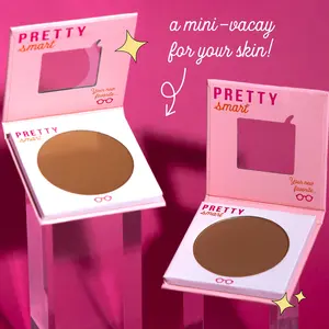 TALC-FREE BRONZER POWDER