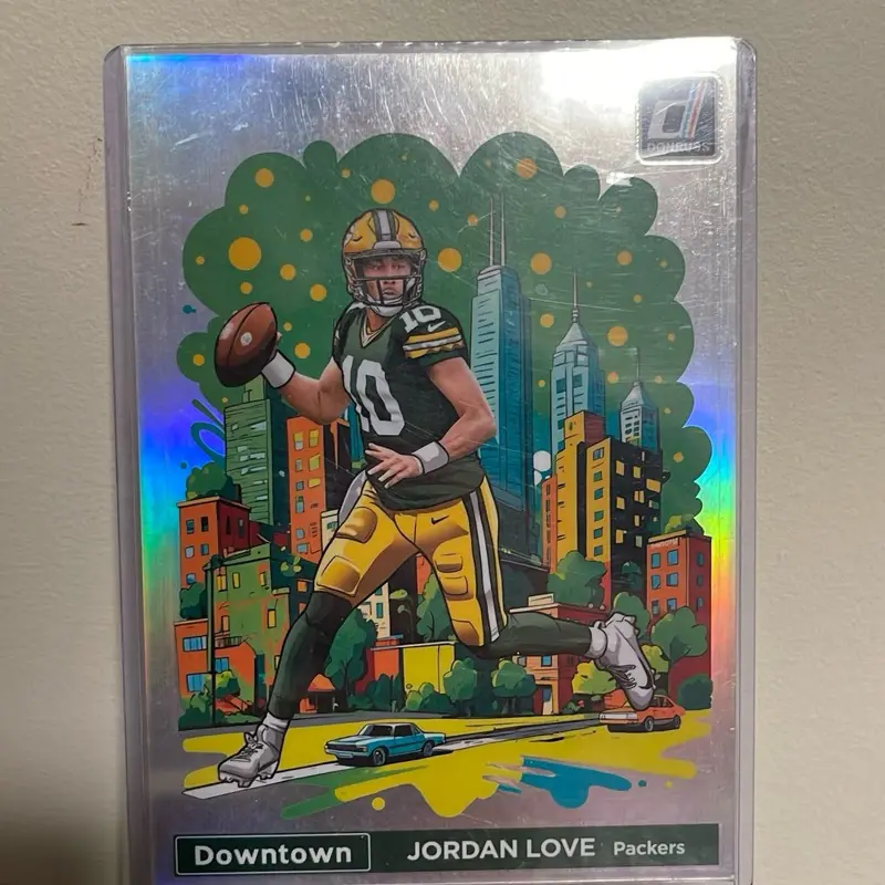 2024 Donruss Jordan love jumbo downtown