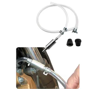 Brake Bleeder Kit - One Way Check Valve Tube Bleeding Tool Kit for Car Motorcycle Clutch, Hydraulic System Bleeding for Car Motorbike Clutch