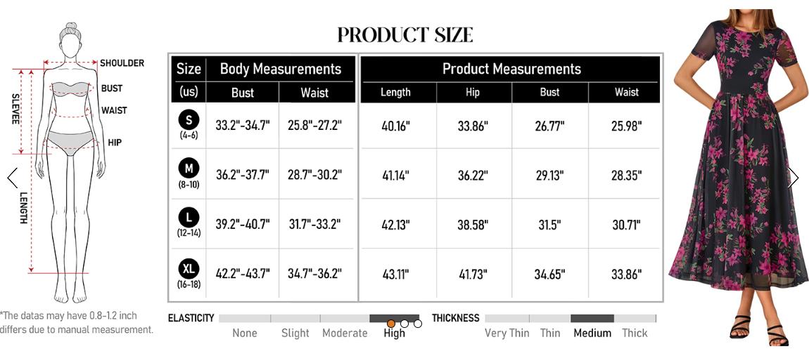 MEROKEETY Women's Floral Maxi Dress - 2026 Spring Mesh Short Sleeve, Flowy, Pocketed Casual Dress for Wedding Guests, Beach Wear MEROKEETY Women's Floral Maxi Dress - 2026 Spring Mesh Short Sleeve, Flowy, Pocketed Casual Dress for Wedding Guests, Beach Wear